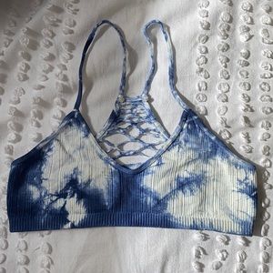 Free People Tie Dye bralette